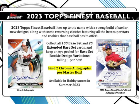 Refractors, rookie autographs and 1993-inspired designs highlight the set. . 2023 topps finest checklist